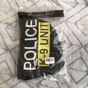 Large Dog Police Shirt